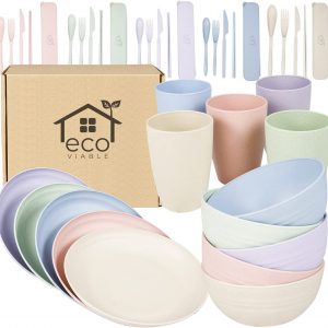 ECO VIABLE Camping Dinner Set