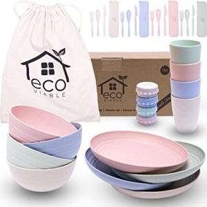 ECO VIABLE Dinner Set Large