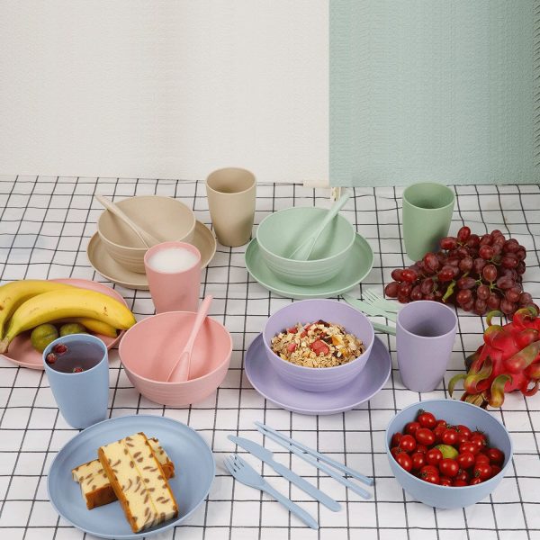 ECO VIABLE Camping Dinner Set Ecoviable